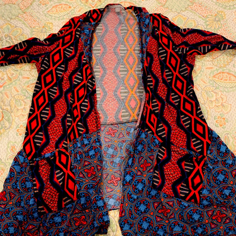 Colorful cardigan